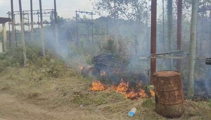 শন্তিরবাজারে অগ্নিকাণ্ডের ধারাবাহিকতা অব্যাহত , আতঙ্ক জনমনে