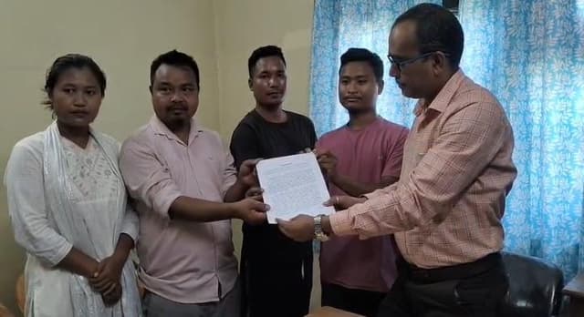 ৫ দিনের ব্যবধানে ফের মহকুমা শাসকের কাছে ব্রু শরনার্থীরা