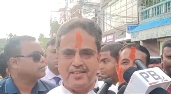 ধর্মনগর উপ নির্বাচনে বিজেপি জয়ী প্রার্থীকে মুখ্যমন্ত্রীর শুভেচ্ছা জ্ঞাপন 