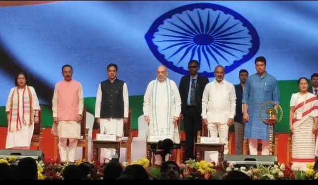ত্রিপুরায় কখনো ভাষাগত বিদ্রোহের ইতিহাস নেই : অমিত শাহ