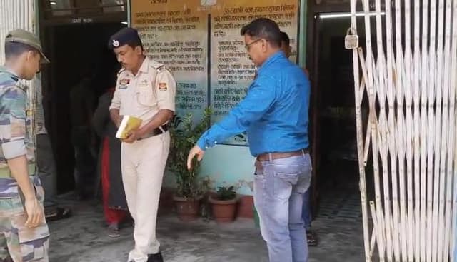 কৈলাসহর গোলধারপুর রুদ্র  সিংহ উচ্চ মাধ্যমিক স্কুলে চুরি!