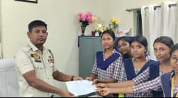 বাইখোরা থানায় ডেপুটেশন পড়ুয়াদের