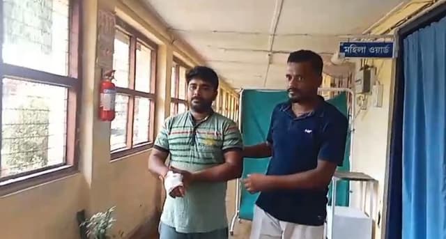 দুই পক্ষের মারপিটে তালা ঝুললো বামুটিয়া বিএমএস অফিসে!
