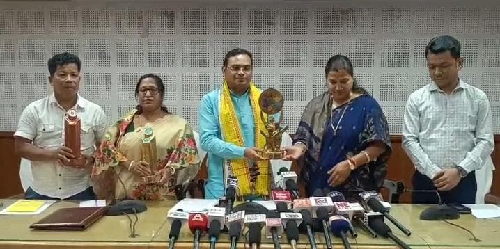 জাতীয় পঞ্চায়েত পুরস্কার–২০২৫: ত্রিপুরার একাধিক পঞ্চায়েতের সাফল্য, সংবাদ সম্মেলনে মন্ত্রী কিশোর বর্মন